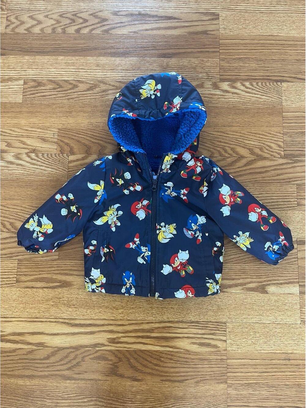 Sonic the Hedgehog Packable Pillow Jacket 12m